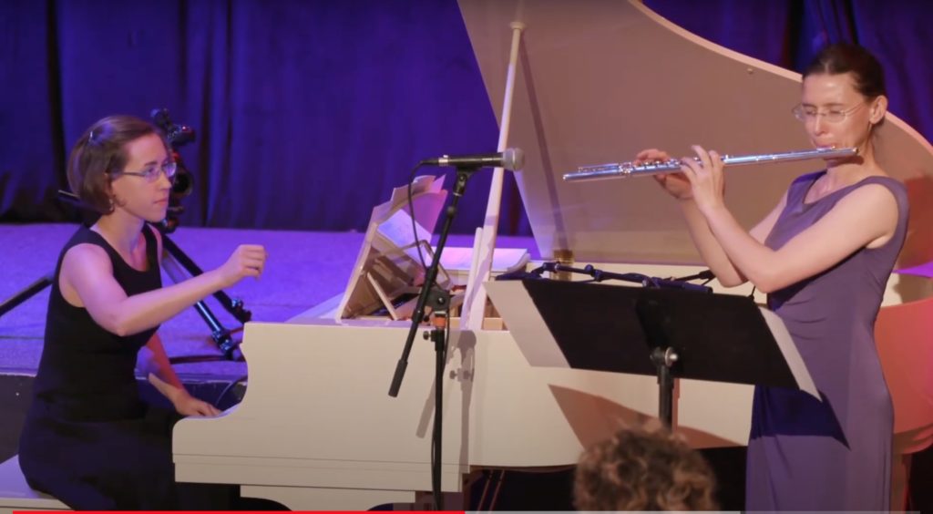 Flute and piano performance